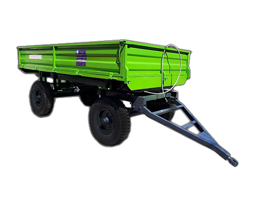 تریلر دو محور چهار چرخ با ظرفیت ۵ تن (ZS330)